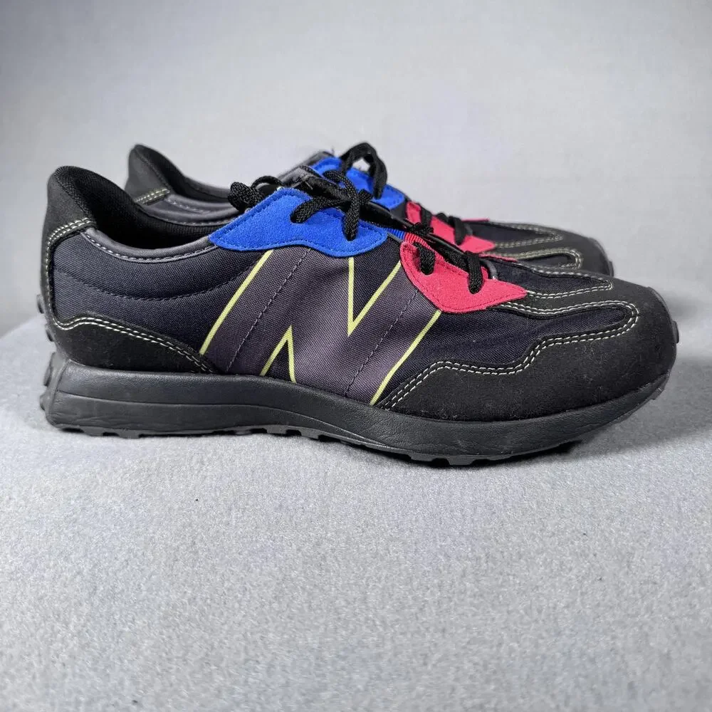 New Balance 327 Shoes‎ Youth Size 6.5 Black Red Blue Comme des Garcons GS327BC1